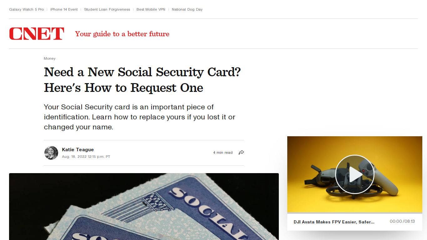 Need a New Social Security Card? Here's How to Get One